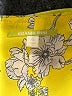 Gianni Bini 100% Polyester Floral Yellow Short Sleeve Blouse Size XL - photo 7