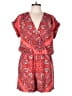 Banana Republic Paisley Red Romper Size 12 Petite - photo 1