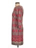 Just... Taylor Chevron-herringbone Red Cocktail Dress Size 4 - photo 5