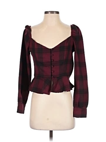 Superdown Long Sleeve Blouse (view 1)