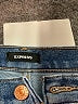 Express Solid Blue Jeans Size 0 - photo 7