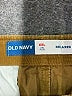 Old Navy 100% Cotton Solid Tan Khaki Shorts Size 18 - photo 3