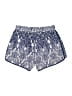 Halo 100% Polyester Paisley Blue Shorts Size S - photo 2