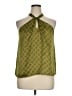 MICHAEL Michael Kors 100% Polyester Green Sleeveless Blouse Size XL - photo 1