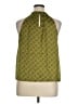 MICHAEL Michael Kors 100% Polyester Green Sleeveless Blouse Size XL - photo 2
