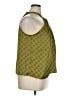 MICHAEL Michael Kors 100% Polyester Green Sleeveless Blouse Size XL - photo 4