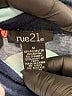 rue21 Chevron-herringbone Teal Casual Skirt Size M - photo 4