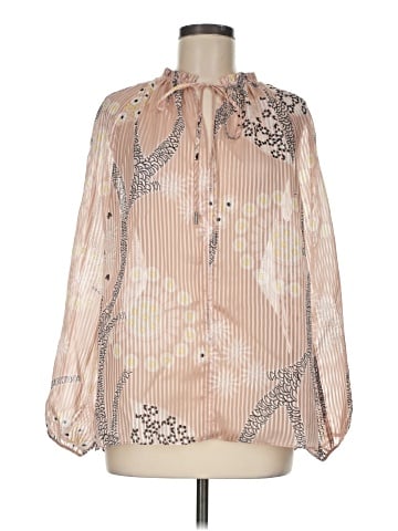 Reiss Long Sleeve Blouse (view 1)