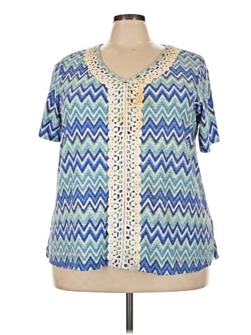Kim Rogers Short Sleeve Blouse (view 1)