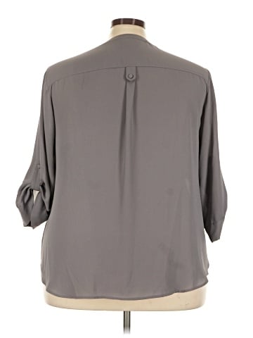 Torrid 3/4 Sleeve Blouse (view 2)
