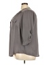 Torrid 100% Polyester Gray 3/4 Sleeve Blouse Size 3X Plus (3) - photo 5