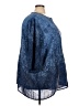 Maggie Barnes 100% Polyester Blue 3/4 Sleeve Blouse Size 3X - photo 4