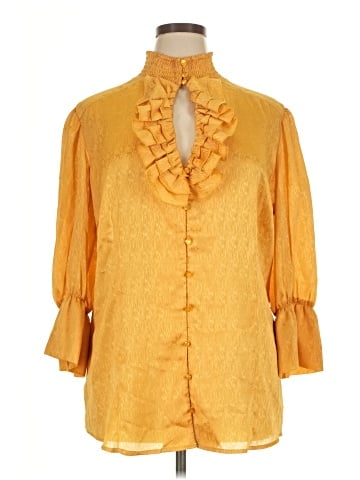 Ashley Stewart 3/4 Sleeve Blouse (view 1)