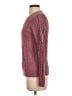 L.L.Bean 100% Cotton Burgundy Pullover Sweater Size XS - photo 5