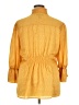 Ashley Stewart 100% Polyester Gold 3/4 Sleeve Blouse Size 16 Plus - photo 2