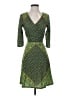 PrAna Paisley Green Casual Dress Size XS - photo 1