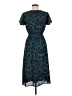 ModCloth Paisley Blue Casual Dress Size M - photo 2