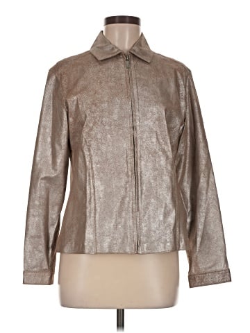 Chico's Leather Jacket (view 1)