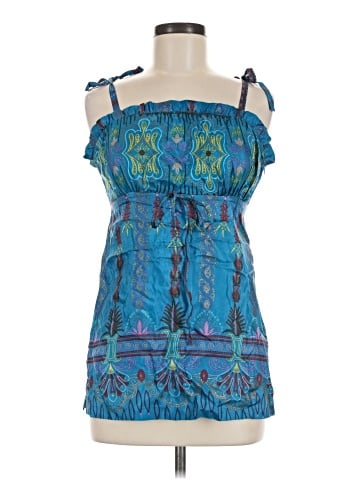 Kenzie Sleeveless Silk Top (view 1)