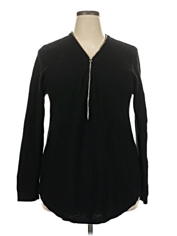 City Chic Long Sleeve Top (view 1)
