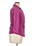 Unbranded Purple 3/4 Sleeve Button-Down Shirt Size XL (estimated) - photo 4