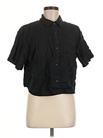 Athleta Short Sleeve Button-Down Shirt (view 1)