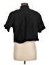 Athleta Black Short Sleeve Button-Down Shirt Size M - photo 2