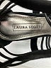 Laura Scott Black Sandals Size 5 1/2 - photo 3