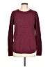 Pink Clover 100% Polyester Solid Burgundy Pullover Sweater Size L - photo 1
