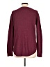 Pink Clover 100% Polyester Solid Burgundy Pullover Sweater Size L - photo 2