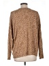 J.Jill Animal Print Brown Pullover Sweater Size L - photo 2