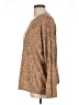J.Jill Animal Print Brown Pullover Sweater Size L - photo 5