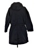 St. John 100% Nylon Solid Blue Black Raincoat Size S - photo 2