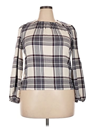 Cloth & Stone x Anthropologie 3/4 Sleeve Blouse (view 1)