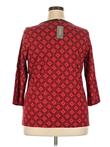 Style&Co 3/4 Sleeve T-Shirt (view 2)