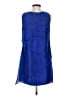 BCBGMAXAZRIA 100% Silk Blue Cocktail Dress Size S - photo 2