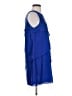 BCBGMAXAZRIA 100% Silk Blue Cocktail Dress Size S - photo 4