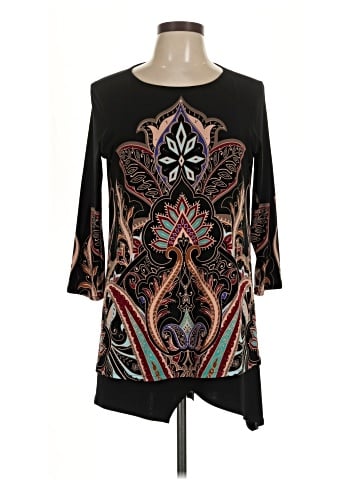 Eva Varro 3/4 Sleeve T-Shirt (view 1)