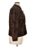 Adrianna Papell 100% Polyester Paisley Brown Jacket Size 1X - photo 4