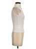 Zara Ivory Sleeveless T-Shirt Size S - photo 4