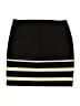 White House Black Market Stripes Black Skort Size 6 - photo 2