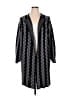 Notations 100% Acrylic Black Cardigan Size 1X - photo 1