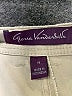 Gloria Vanderbilt Solid Tan Khakis Size 18 - photo 4