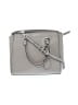 MICHAEL Michael Kors Solid Gray Leather Satchel One size - photo 1