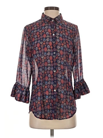Gretchen Scott Designs 3/4 Sleeve Blouse (view 1)