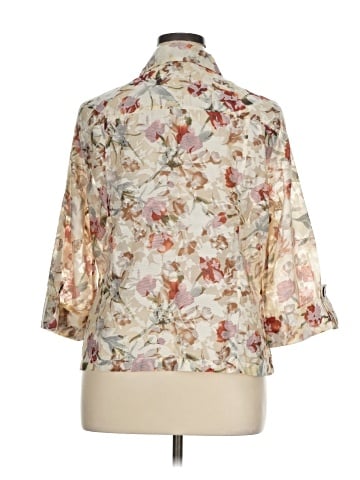 Draper's & Damon's 3/4 Sleeve Blouse (view 2)