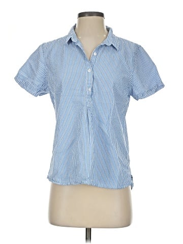 L.L.Bean Short Sleeve Blouse (view 1)