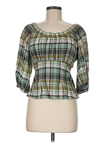Free People 3/4 Sleeve Blouse (view 1)