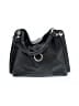 BCBGMAXAZRIA 100% Leather Black Hobo One size - photo 1