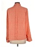The Limited 100% Polyester Orange Long Sleeve Blouse Size L - photo 2